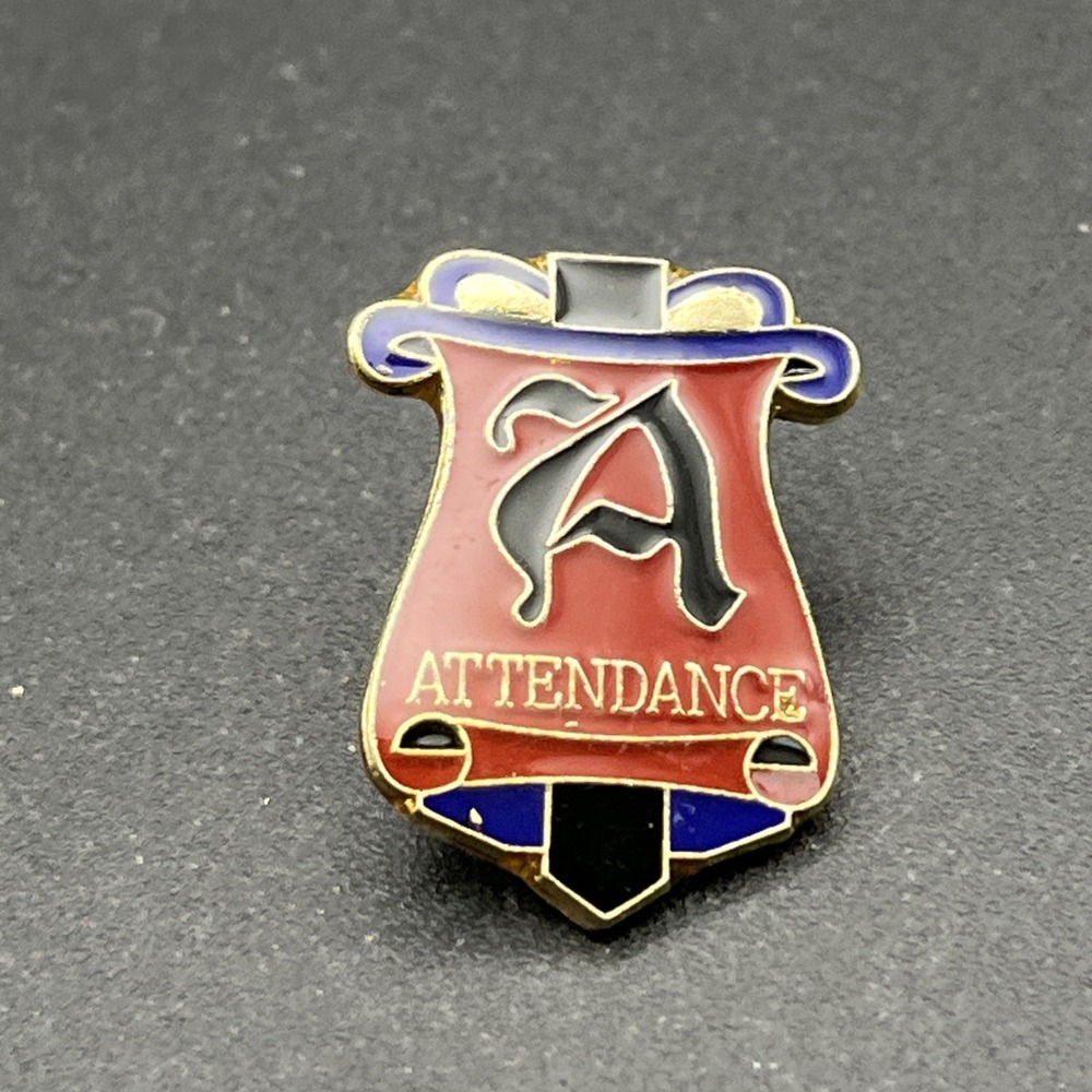 Attendance Award Lapel‎ Hat Pin